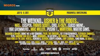 OPENAIR FRAUENFELD  LineUp Ankündigung 2017 [upl. by Kinna]