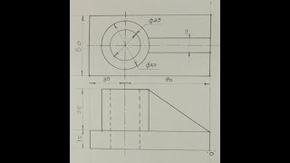 Isometric view  Technical drawing  Engineering drawing [upl. by Pavia]