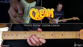 White Room Guitar Lesson  Cream [upl. by Aisul989]