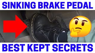 NEVER Fix A Sinking Brake Pedal Until Watching This [upl. by Nothsa]