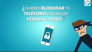 ¿Quieres bloquear tu teléfono en caso de pérdida o robo [upl. by Dara929]