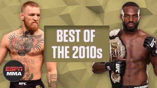 The best MMA fights of the decade McGregor vs Diaz Jones vs Gustafsson and more  ESPN MMA [upl. by Duarte471]