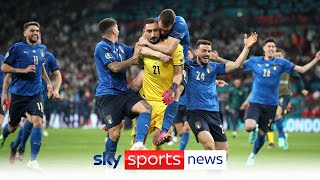 Italy beat England on penalties to win Euro 2020 [upl. by Aysa327]