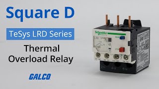 Square D’s TeSys LRD Series Thermal Overload Relays [upl. by Nylyaj]