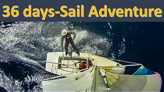 36 days  Sailing camping adventure [upl. by Salvador772]