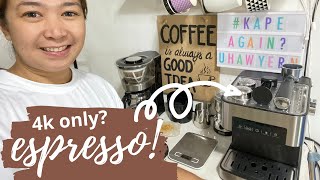 Espresso Machine amp Coffee Bar Essentials From Shopee  Unboxing amp How To Use [upl. by Kabab]