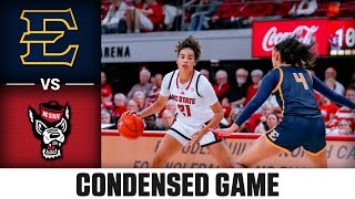 ETSU vs NC State Condensed Game  202425 ACC Womens Basketball [upl. by Gnes491]