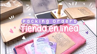 COMO PONER TU TIENDA EN LINEA 💖 NUESTRA EXPERIENCIA 💖 PACKING ORDERS [upl. by Addy]