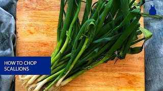 How To Chop Scallions [upl. by Valerian]