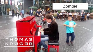 Thomas Krüger – „Zombie“ The Cranberries at Potsdamer Platz Berlin [upl. by Reifnnej397]