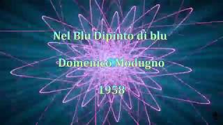 Domenico Modugno  Nel Blu Dipinto di blu Volare  Lyrics s prijevodom [upl. by Raddi769]