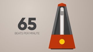 65 BPM Metronome [upl. by Beatty]