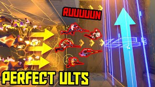 50 PERFECT VALORANT ULTS [upl. by Mylander]