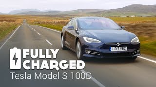 Tesla Model S 100D review  Fully Charged [upl. by Ninnetta]