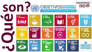 QUE SON los17 OBJETIVOS DE DESARROLLO SOSTENIBLE what are the 17 sustainable development goals [upl. by Eceryt]