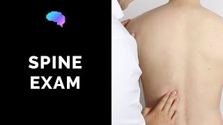 Spine Examination  OSCE Guide  UKMLA  CPSA  PLAB 2 [upl. by Zuliram552]