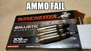 Winchester Ballistic Silvertip FAIL [upl. by Fretwell959]