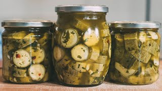 Zucchine sott’olio fatte in casa – La ricetta antichissima della nonna pugliese [upl. by Almira36]