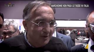 Marchionne non paga le tasse in Italia [upl. by Ativel]