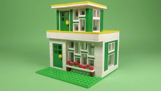 LEGO House 001 Building Instructions  Basic MOC quotHow Toquot [upl. by Ynor15]