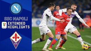 Napoli vs Fiorentina Extended Highlights  Coppa Italia  CBS Sports Golazo [upl. by Rubio]