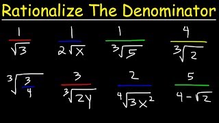 Rationalize The Denominator [upl. by Macmullin]