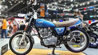 New Yamaha SR400 2021 Grayish Blue Metallic [upl. by Jaquith]