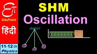 🔴 SIMPLE HARMONIC MOTION and OSCILLATION  Fundamentals explained in HINDI [upl. by Aholah]