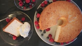 How to Bake a Perfect Angel Food Cake [upl. by Annissa]