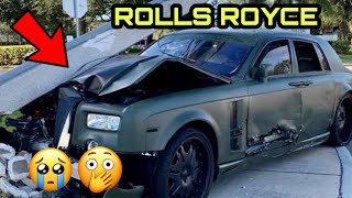 2020 Top ROLLS ROYCE Accidentcrash compilation  EXPENSIVE CRASH [upl. by Olnee]