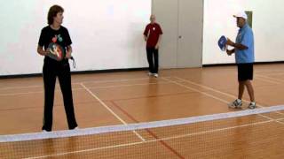 Initiation au pickleball 2 la pratique [upl. by Ahtekahs]