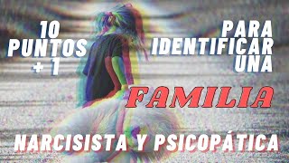 ⚠️FAMILIA narcisista sus características y dinámicasPadres narcisistas Pulsión de vida [upl. by Clerk]