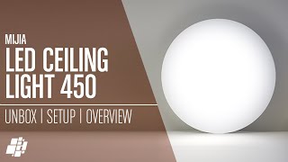 Mi Smart LED Ceiling Light 450  Super Bright [upl. by Devin367]