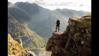 Aonach Eagach Ridge  SCOTLAND [upl. by Naitsyrk]