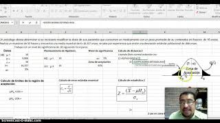 prueba de hipotesis con excel [upl. by Schlesinger]