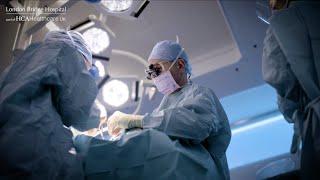 Removing a thyroid cancer tumour at London Bridge Hospital [upl. by Nireves306]