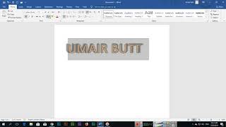 Text Effects and Typography in Microsoft Word [upl. by Aitnecserc]