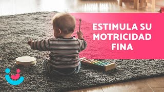 10 ACTIVIDADES de MOTRICIDAD FINA 🎨 Niños de 1 a 2 años [upl. by Lennad]