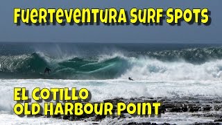 Fuerteventura Surf Spots El Cotillo  Old Harbour Point [upl. by Chelsea]