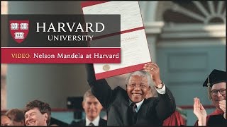 Nelson Mandela at Harvard [upl. by Huba]