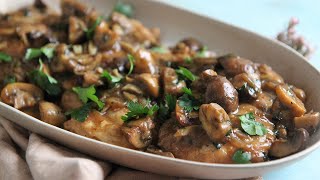 Ultimate Classic Chicken Marsala [upl. by Hgielak]