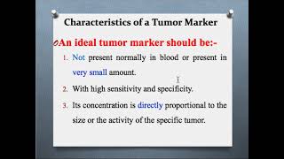 Tumor Markers [upl. by Wallie]