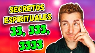 ✨ Significado del NÚMERO 33 333 y 3333  Números Maestros en Numerología [upl. by Nwahsel]