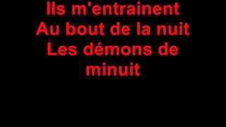 Paroles  Lyrics Emile amp Image  Les demons de minuit [upl. by Dyana]