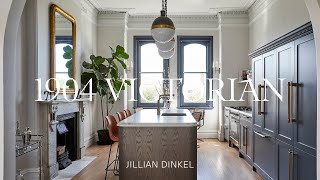 An Interior Designers Own Apartment With An Open Kitchen and Living Area House Tour [upl. by Nileuqay]