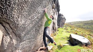 TwentyYearLong 8b Boulder Problem Finally Climbed  Stone Kingdom Ep 2 [upl. by Orianna875]