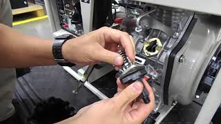 Yanmar YDG3700 Portable Diesel Generator Fuel Pump Repair Instructional Video [upl. by Joletta]