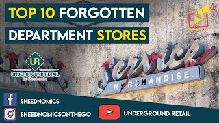 Top 10 Forgotten Department Stores [upl. by Fisken]