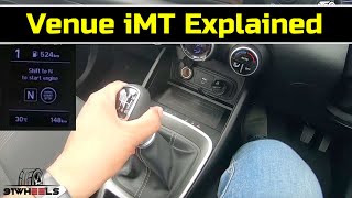 Hyundai Venue iMT Automatic Explained  How does iMT Gearbox work [upl. by Atworth]