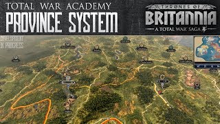 A Total War Saga Thrones of Britannia  The Province System [upl. by Arlo]